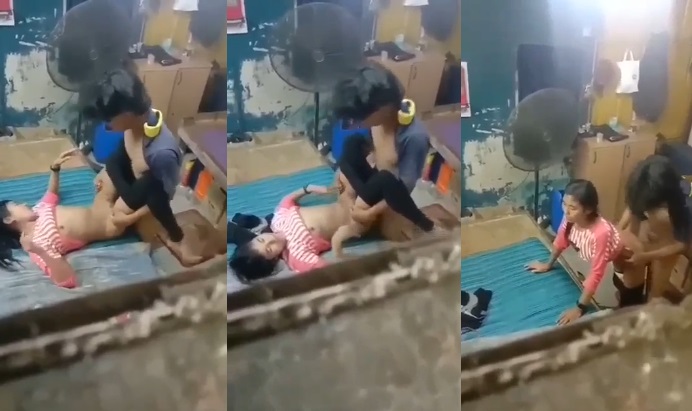 Cô hàng xóm lén quay cảnh em gái cuồng si ân ái bỏng cháy cùng anh rể giữa đống củi khô ráo.