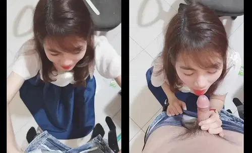 Phim sex Mông To - Cô nàng nhân viên văn phòng tranh thủ giờ nghỉ trưa bị anh đồng nghiệp đụ mạnh trong phòng kín.