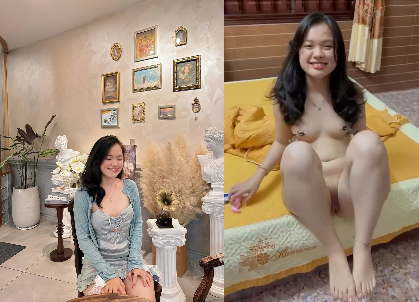 Phim sex Học Sinh - Em Gái Dâm Đãng Thủ Dâm Cuồng Nhiệt Một Mình Trên Sofa - Cực Phê Nóng Bỏng